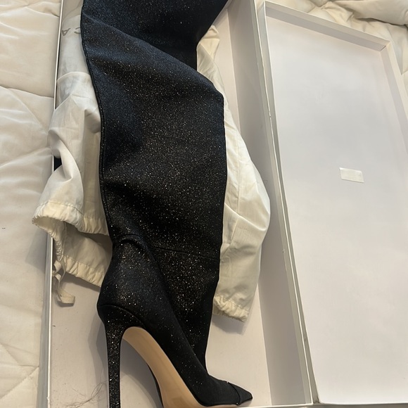 Good American thigh high slouchy boots - Picture 4 of 4